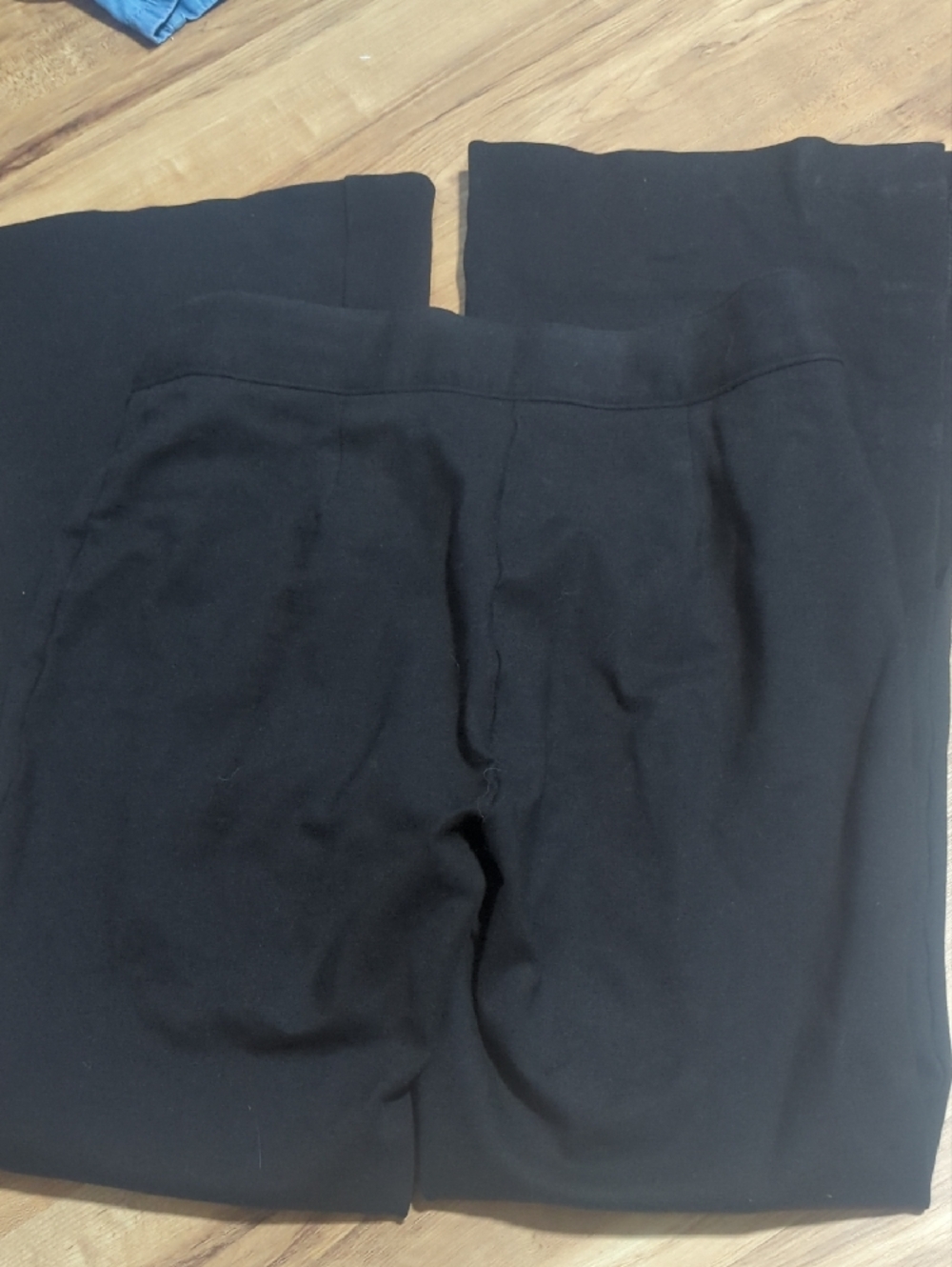 SPANX The Perfect Wide Leg Black Pants - Picture 5 of 8